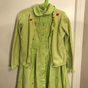 Gymboree Dress and Cardigan set